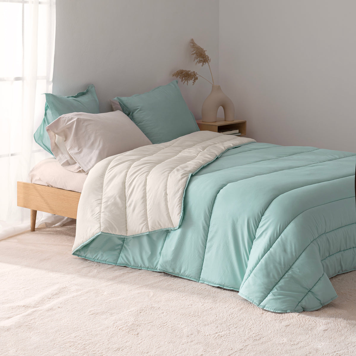 Basic Edredón Menta Basic