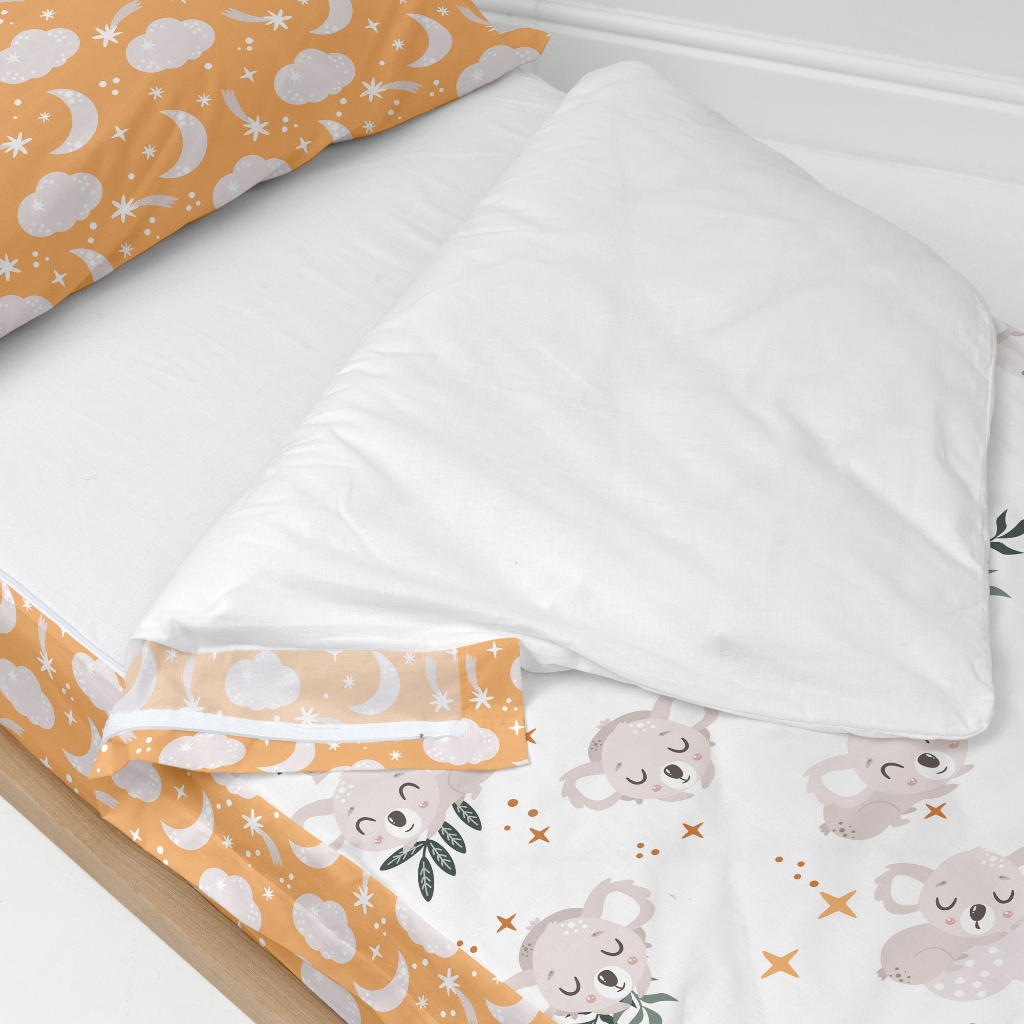 schlafsack set mit bettdecke 90x200 Baby koala Kinder schlafsack