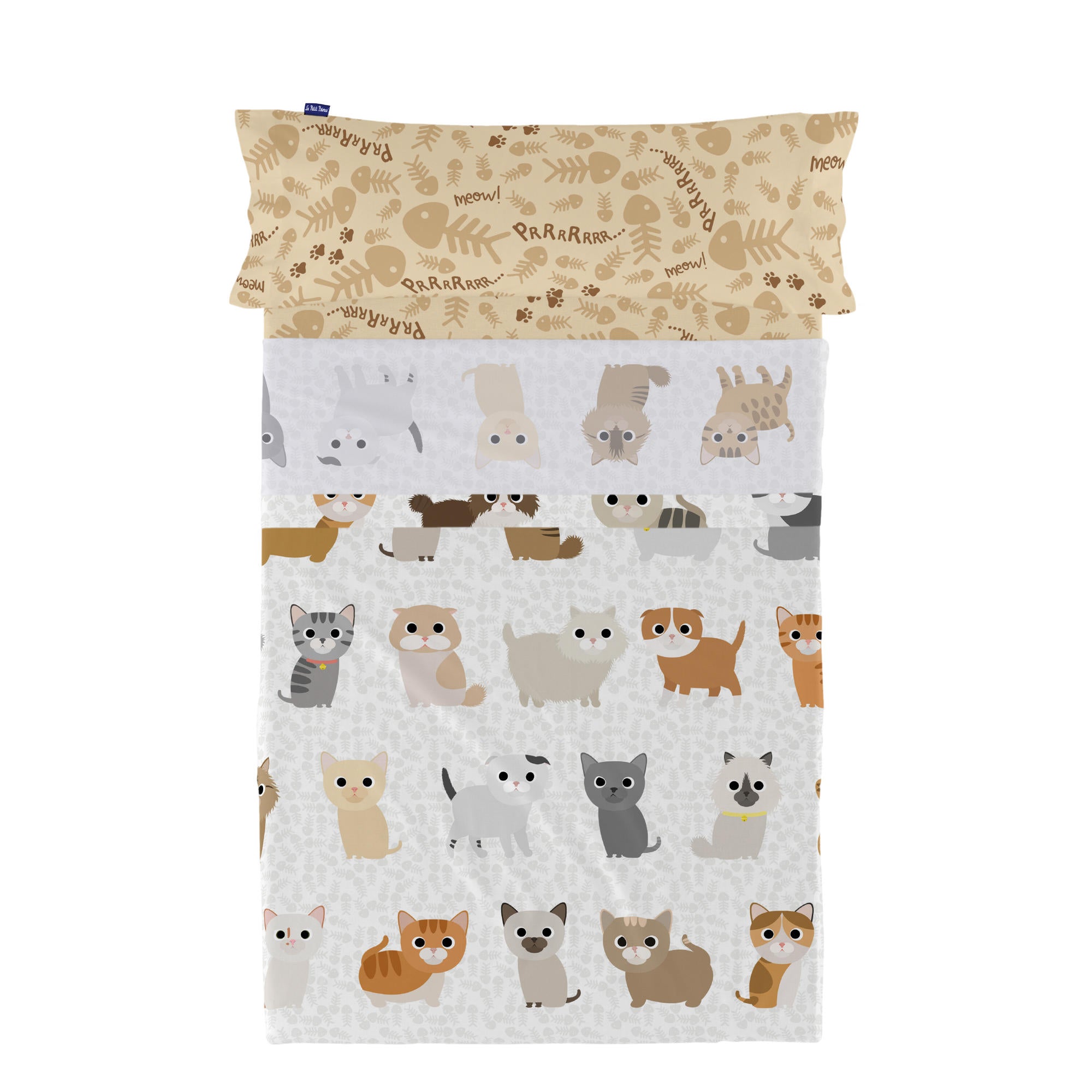 Animals Funda de almohada 50x75 - Happyfriday Mini