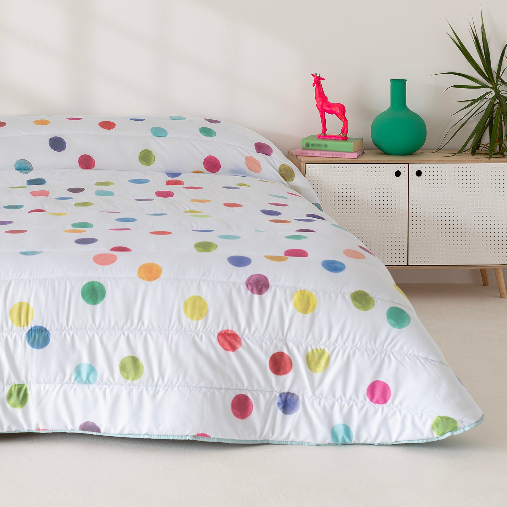 Feelyou Set Biancheria Letto 7 Pezzi Leopardato - Blu E Nero Per Ragazzi