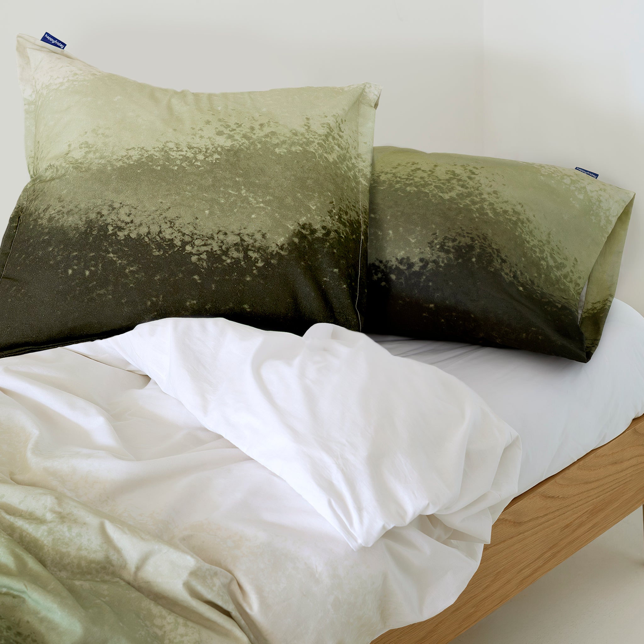 ULLVIDE Funda Para Almohada, Azul Oscuro, 40x90 Cm