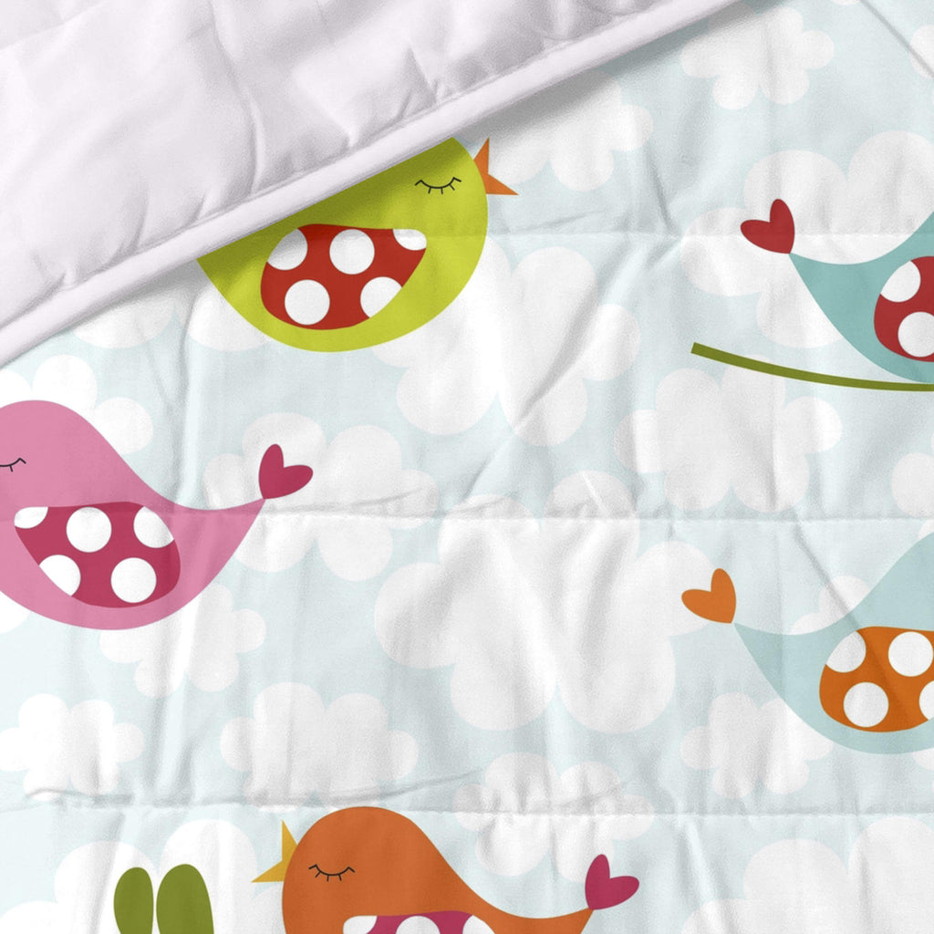 LITTLE BIRDS COLCHA CUNA