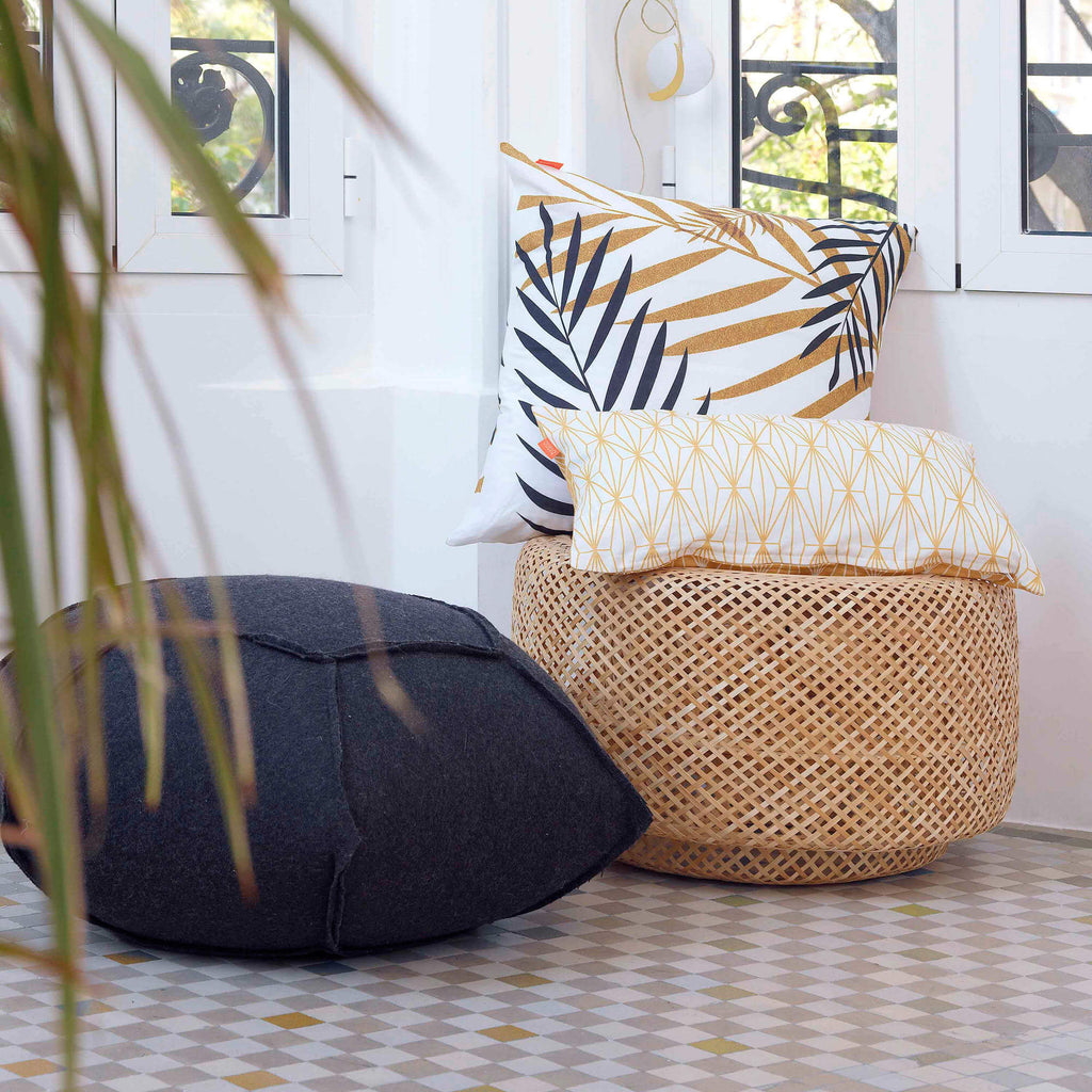 Round felt Puf - Hf Living 3