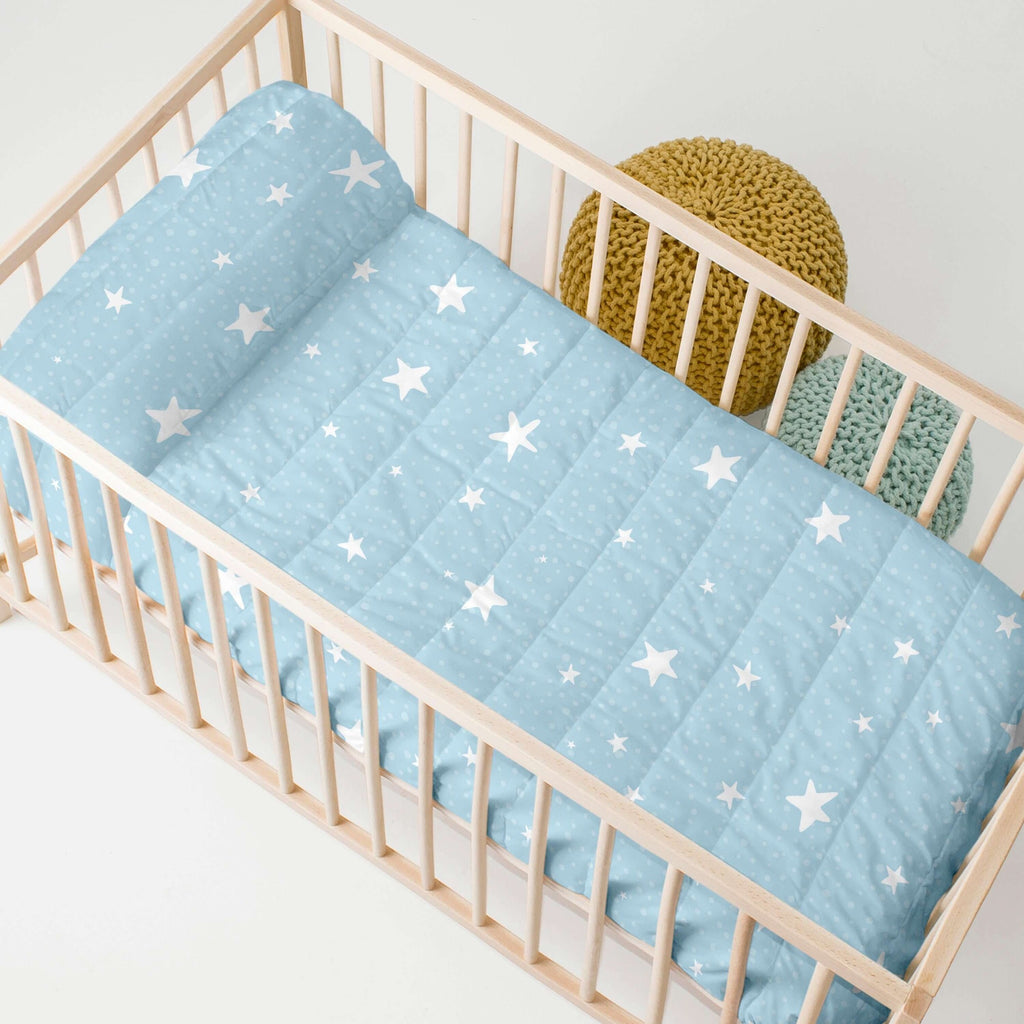 LITTLE STAR BLUE COLCHA CUNA