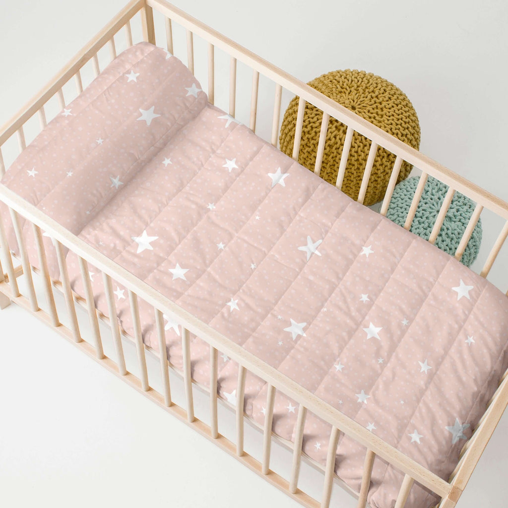 LITTLE STAR PINK COLCHA CUNA