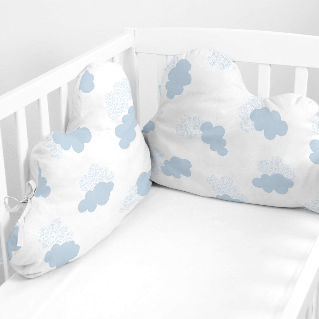 NUBE CLOUDS BLUE CHICHONERA FORMA 60x40