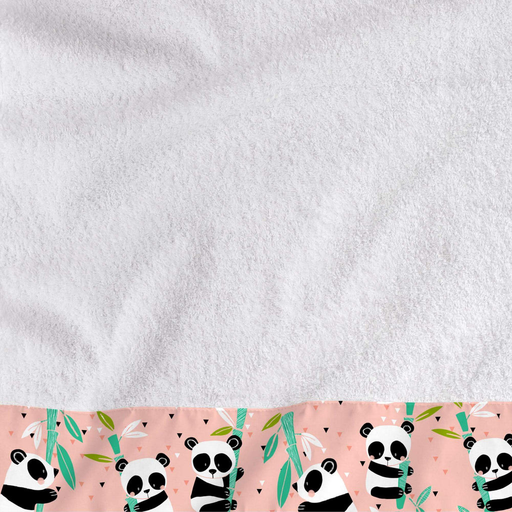 PANDA GARDEN PINK JUEGO TOALLAS Pack de 2