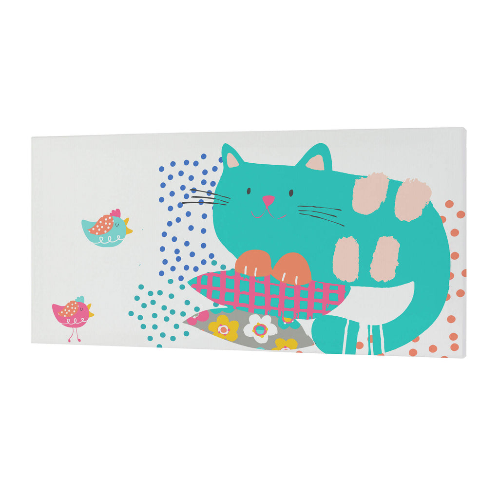 CAT & MOUSE LIENZO 27x54