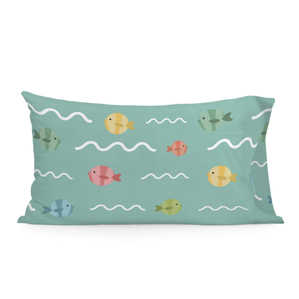 WORLD MAP FUNDA ALMOHADA